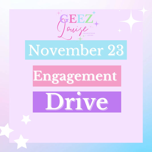 November 2023 business engagement graphic drive- Digital Download- PNG