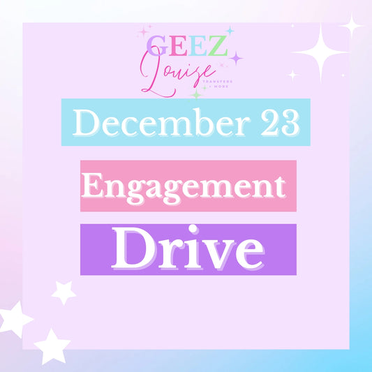 December 2023 business engagement graphic drive- Digital Download- PNG