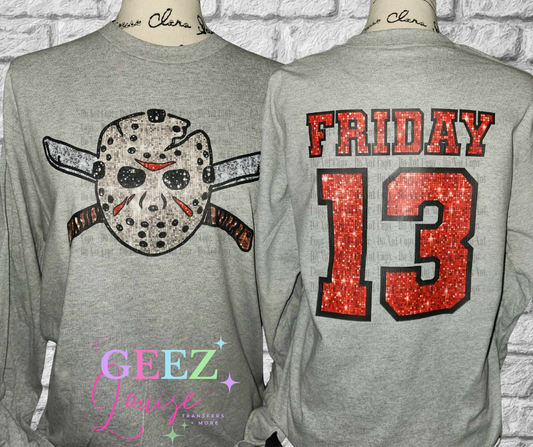Friday 13 graphic tee