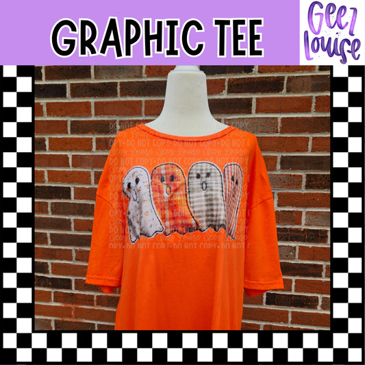 Patchwork Ghost Graphic Tee
