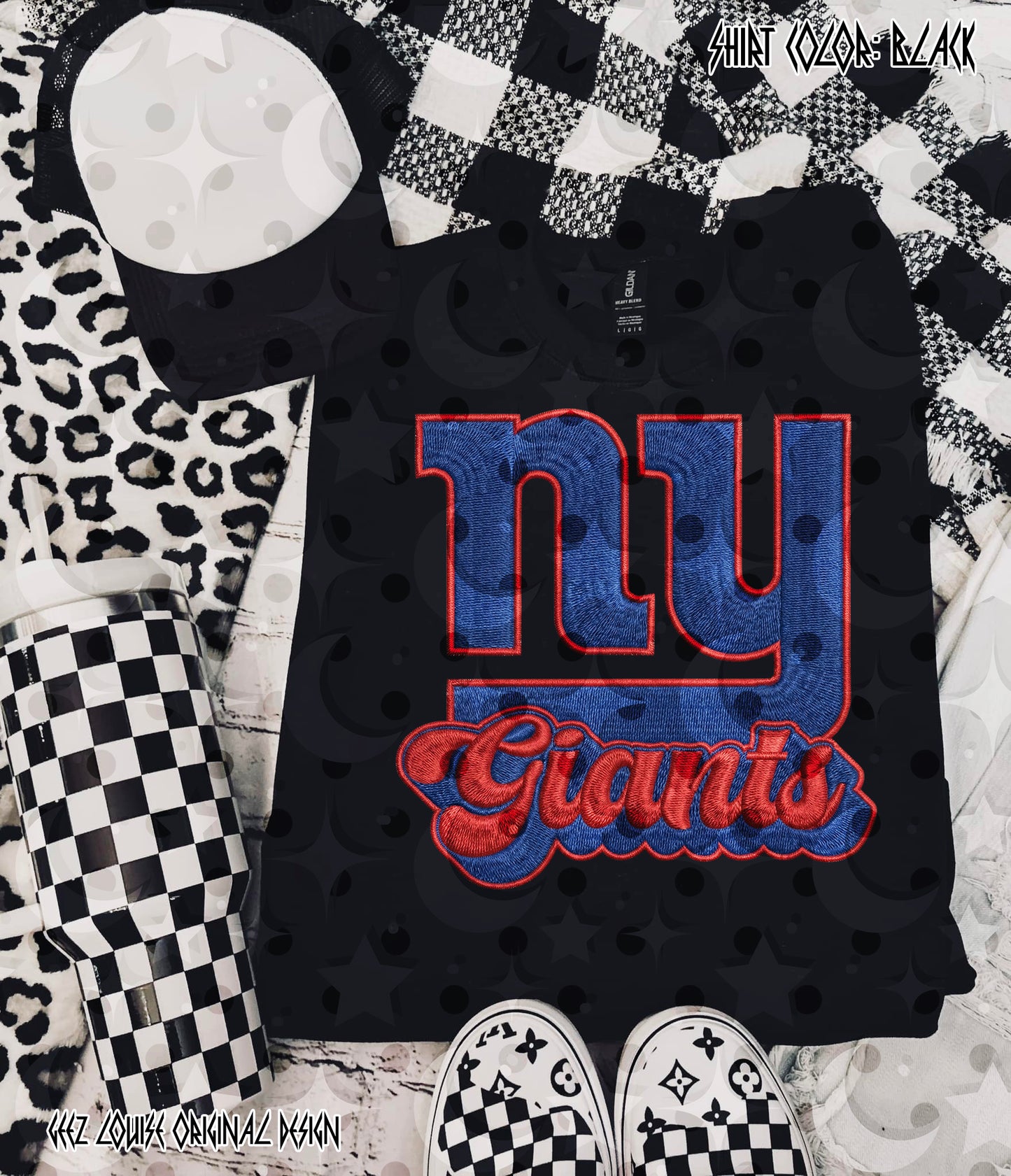 Football Team Faux Embroidery Digital Design – Team Variants & Bundle Option