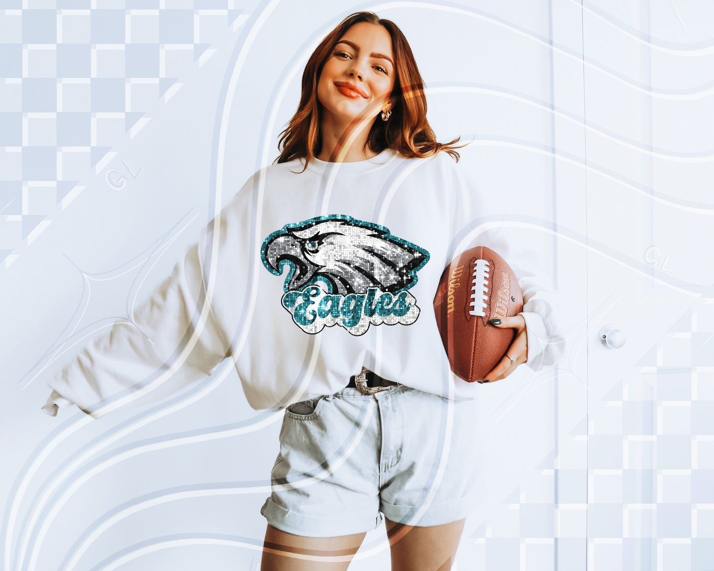 faux sequin National Teams – Individual PNGs & Bundle Option