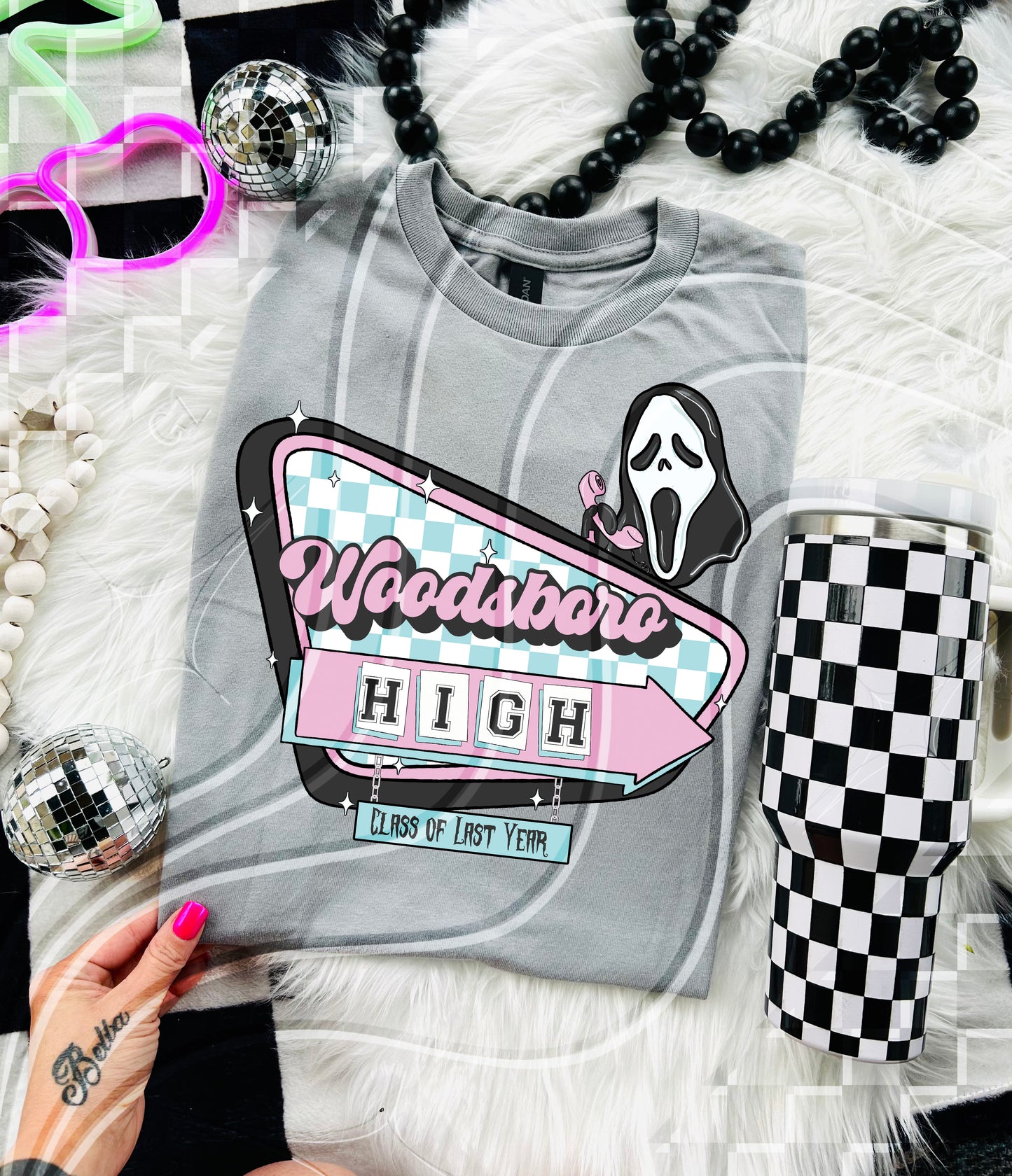 Retro Horror Sign Bundle – Vintage-Style PNG Designs
