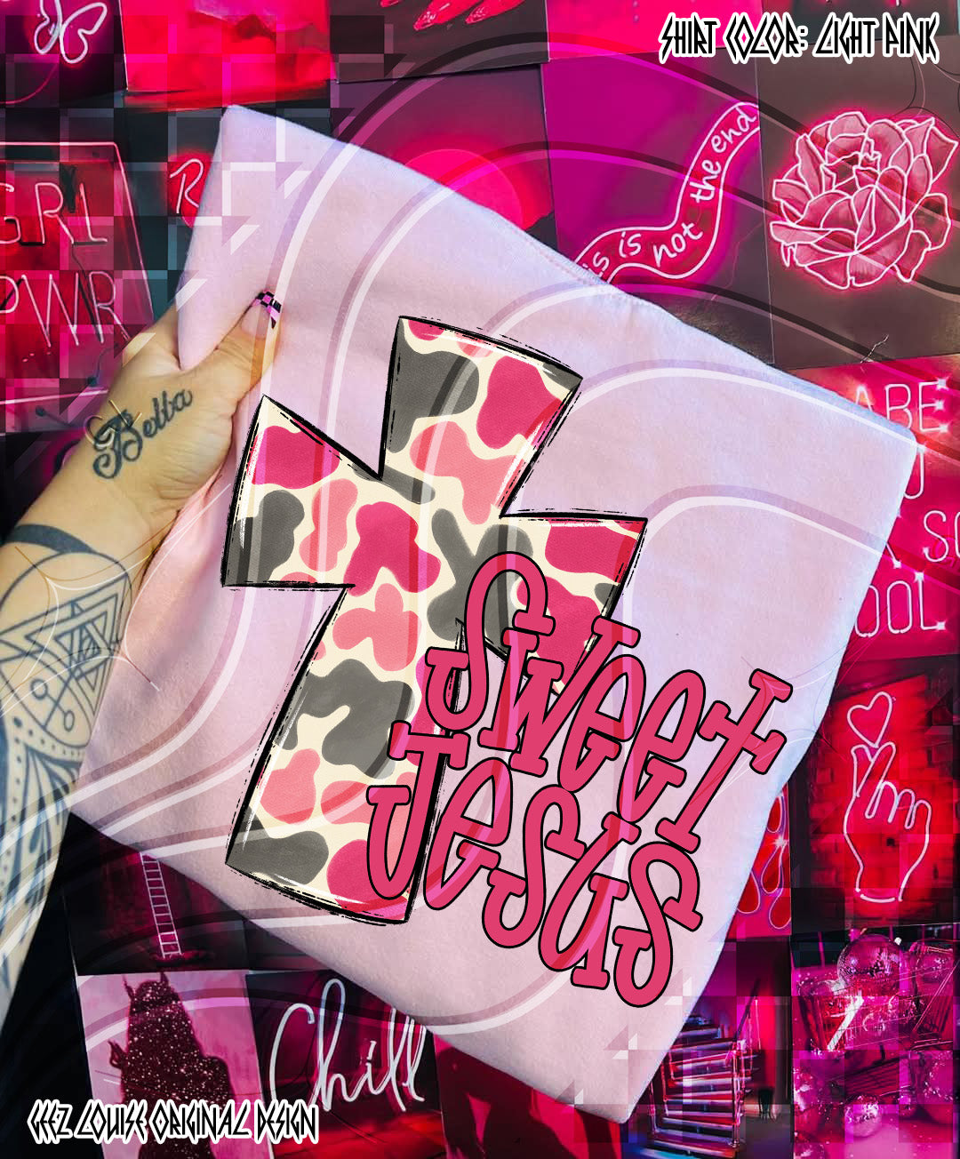 Faith in Pink – Digital Christian Cross PNG Collection (Singles + Full Bundle)