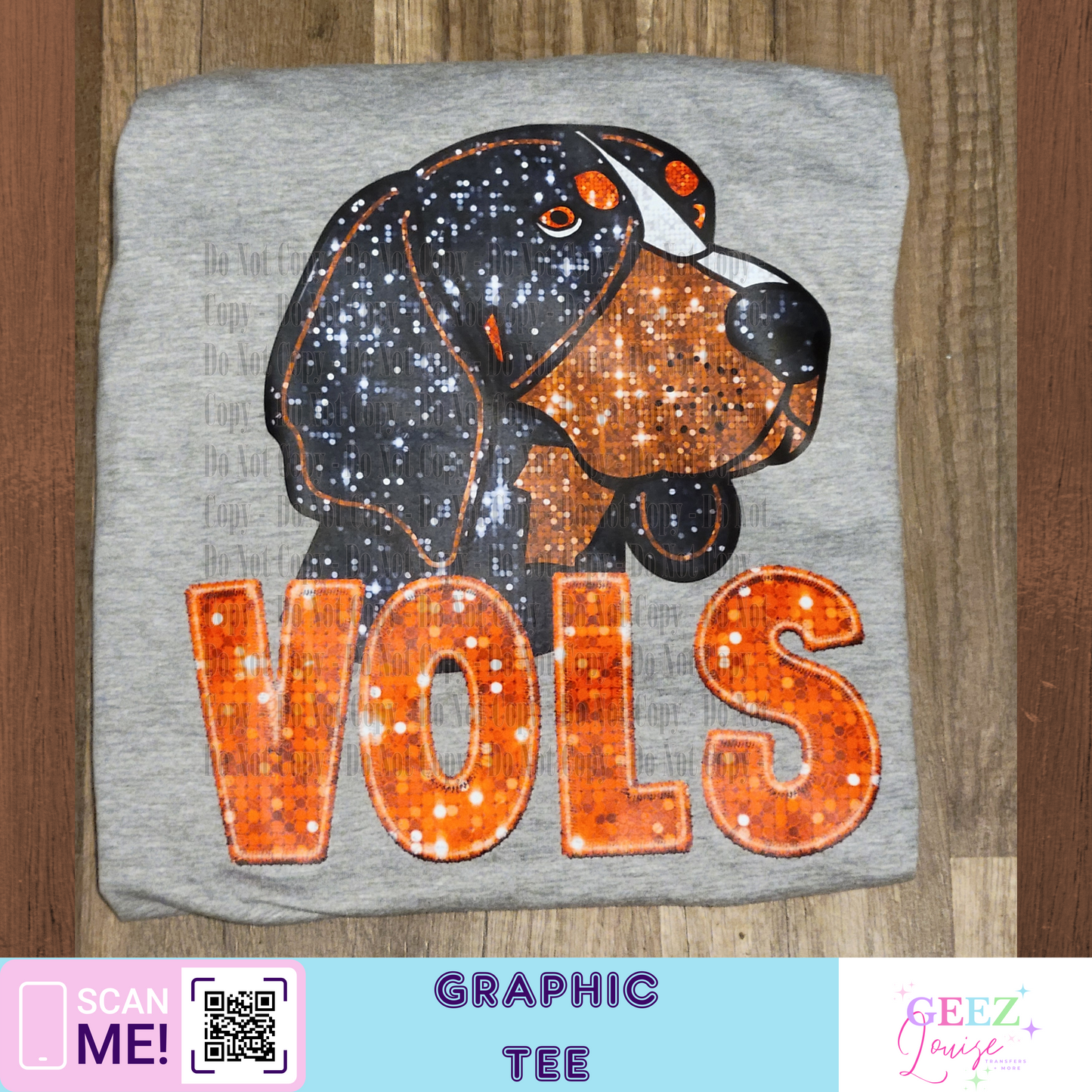 Smokey sequin Graphic Tee