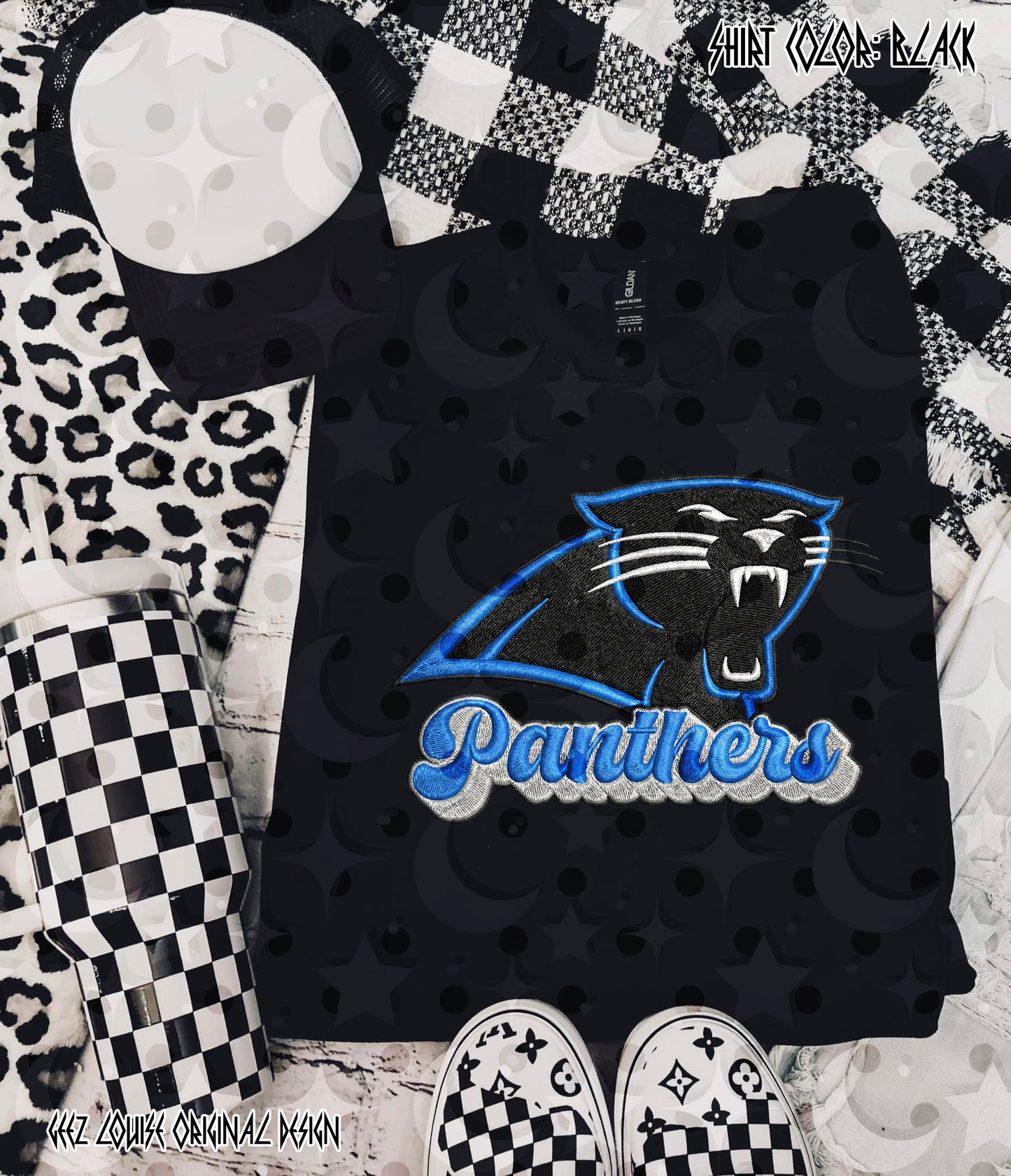 Football Team Faux Embroidery Digital Design – Team Variants & Bundle Option