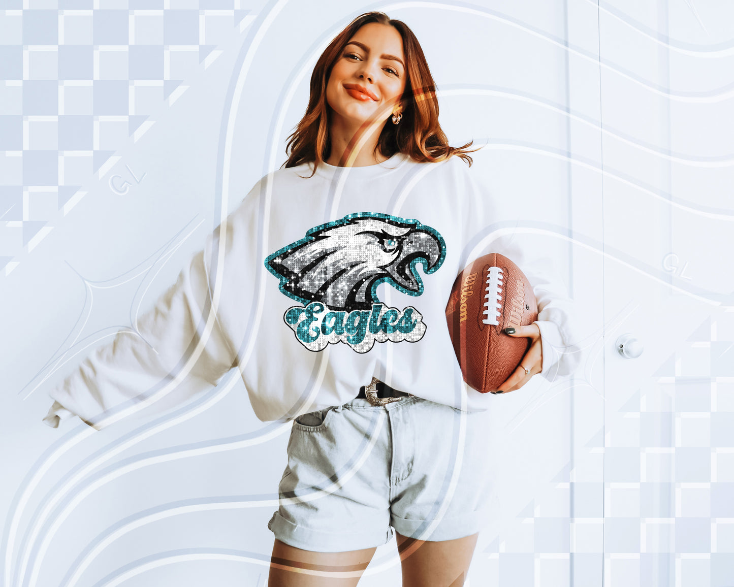 faux sequin National Teams – Individual PNGs & Bundle Option