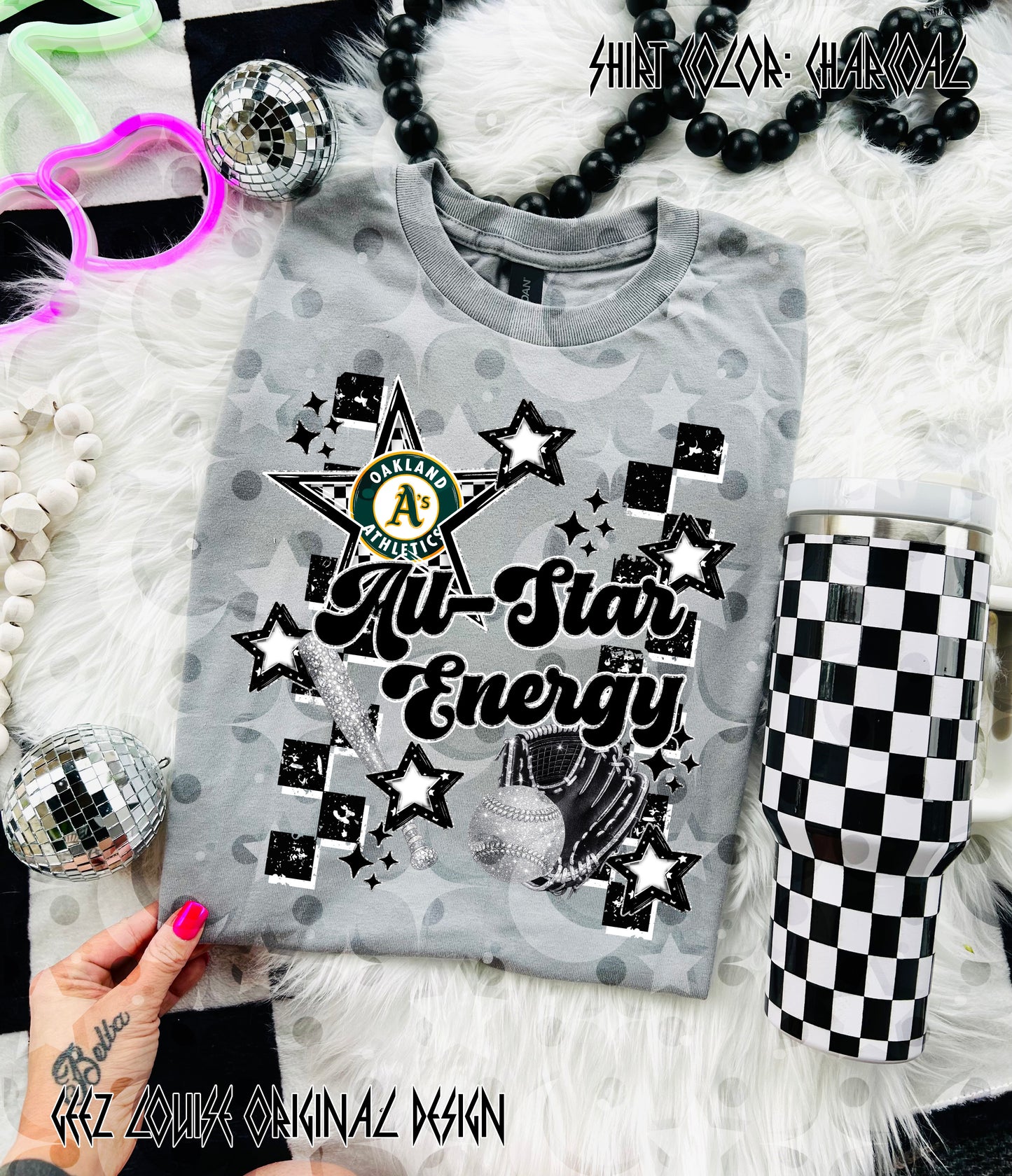 All Star Energy Baseball Digital Design | Team Spirit PNG