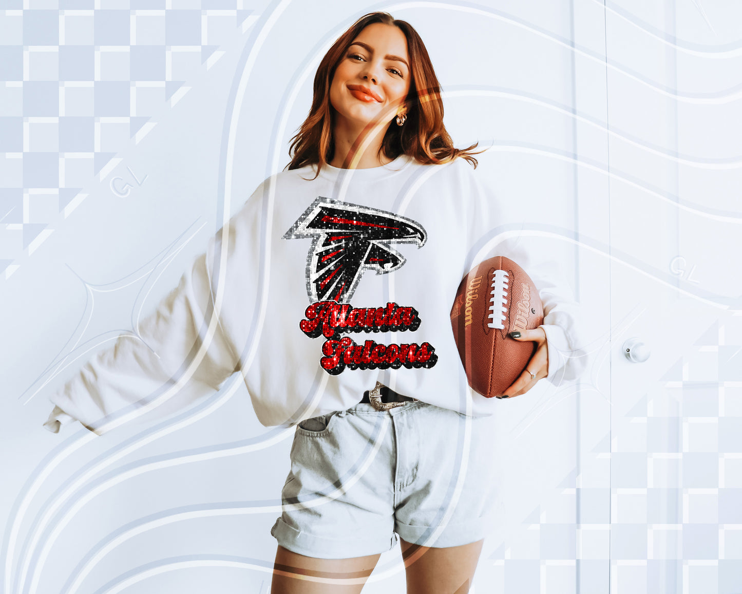faux sequin National Teams – Individual PNGs & Bundle Option