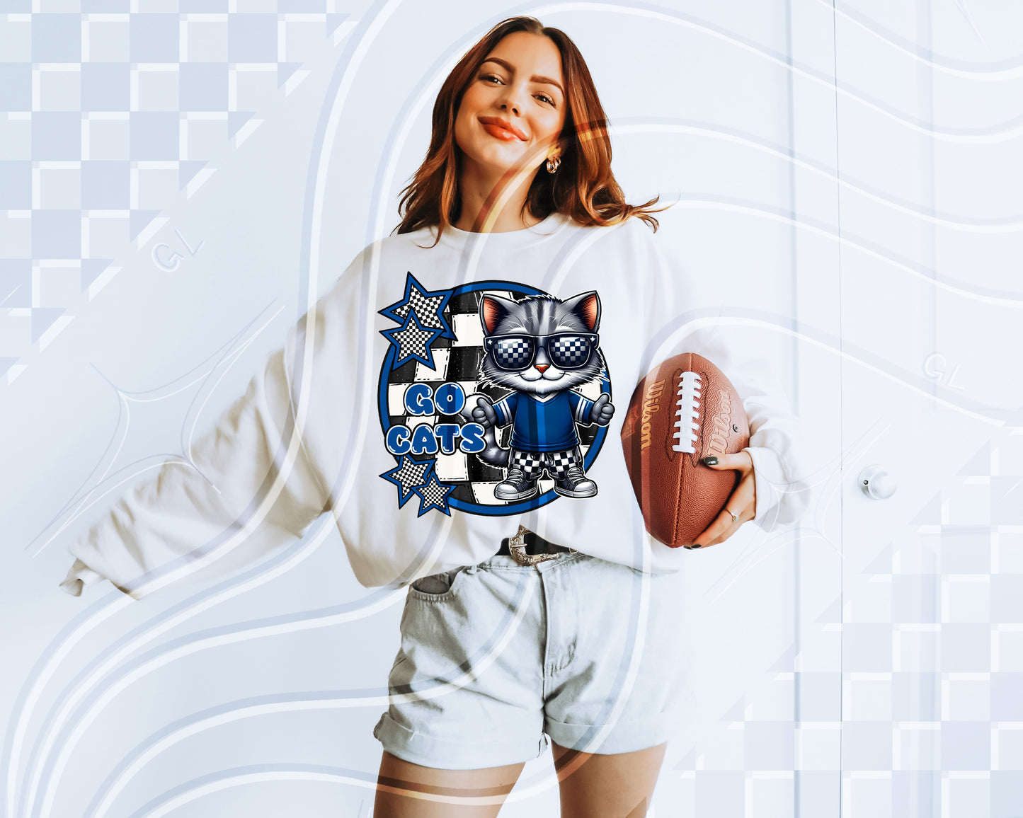 Checkered Mascot Team PNGs – 78 Options + Bundle Deal