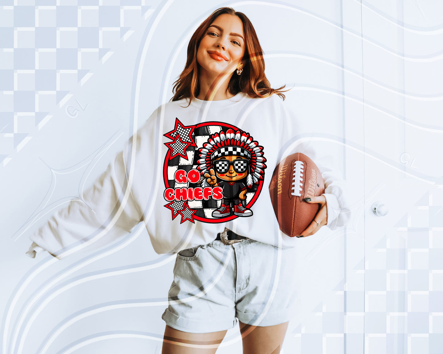 Checkered Mascot Team PNGs – 78 Options + Bundle Deal
