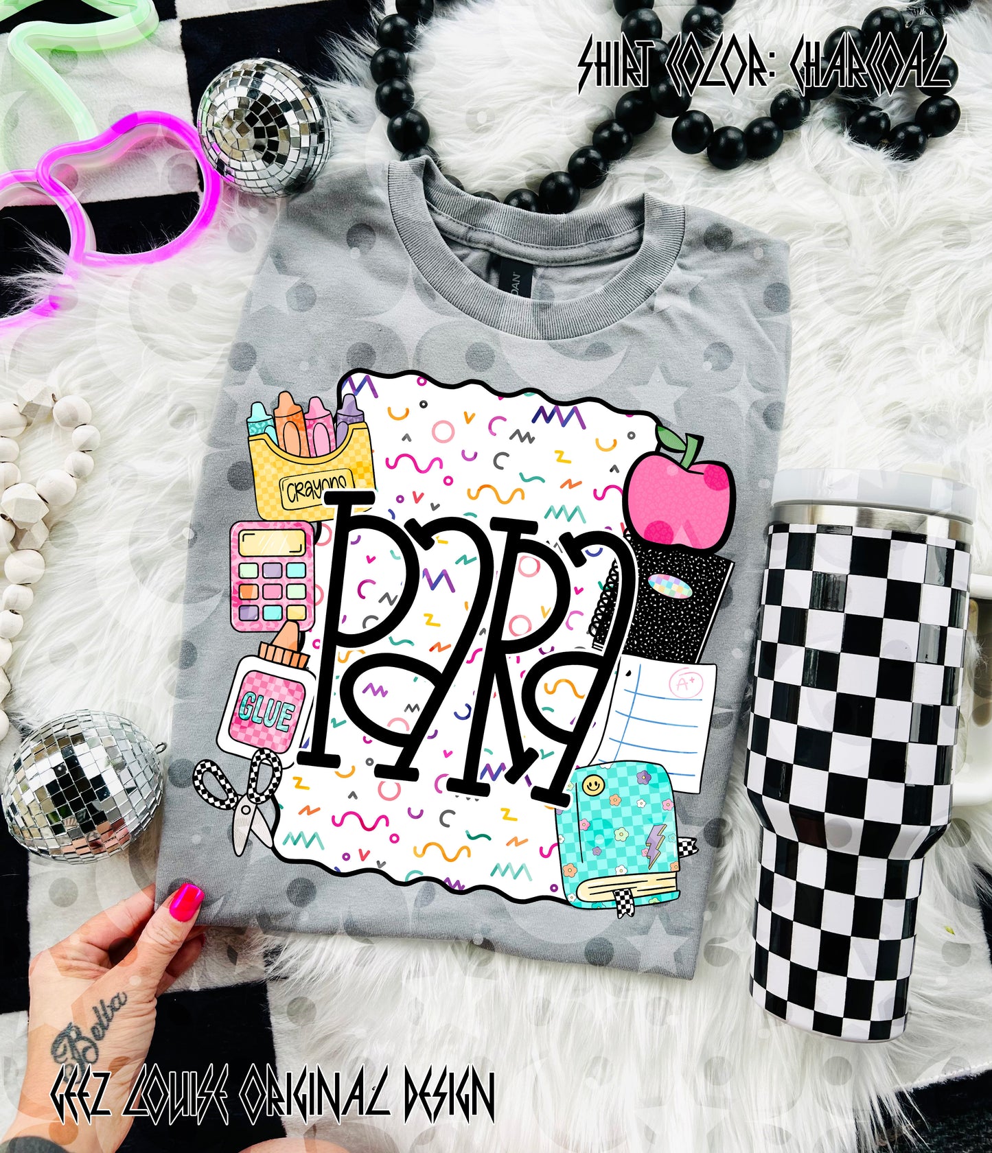 School Is Cool – Teacher & Grade Level PNG