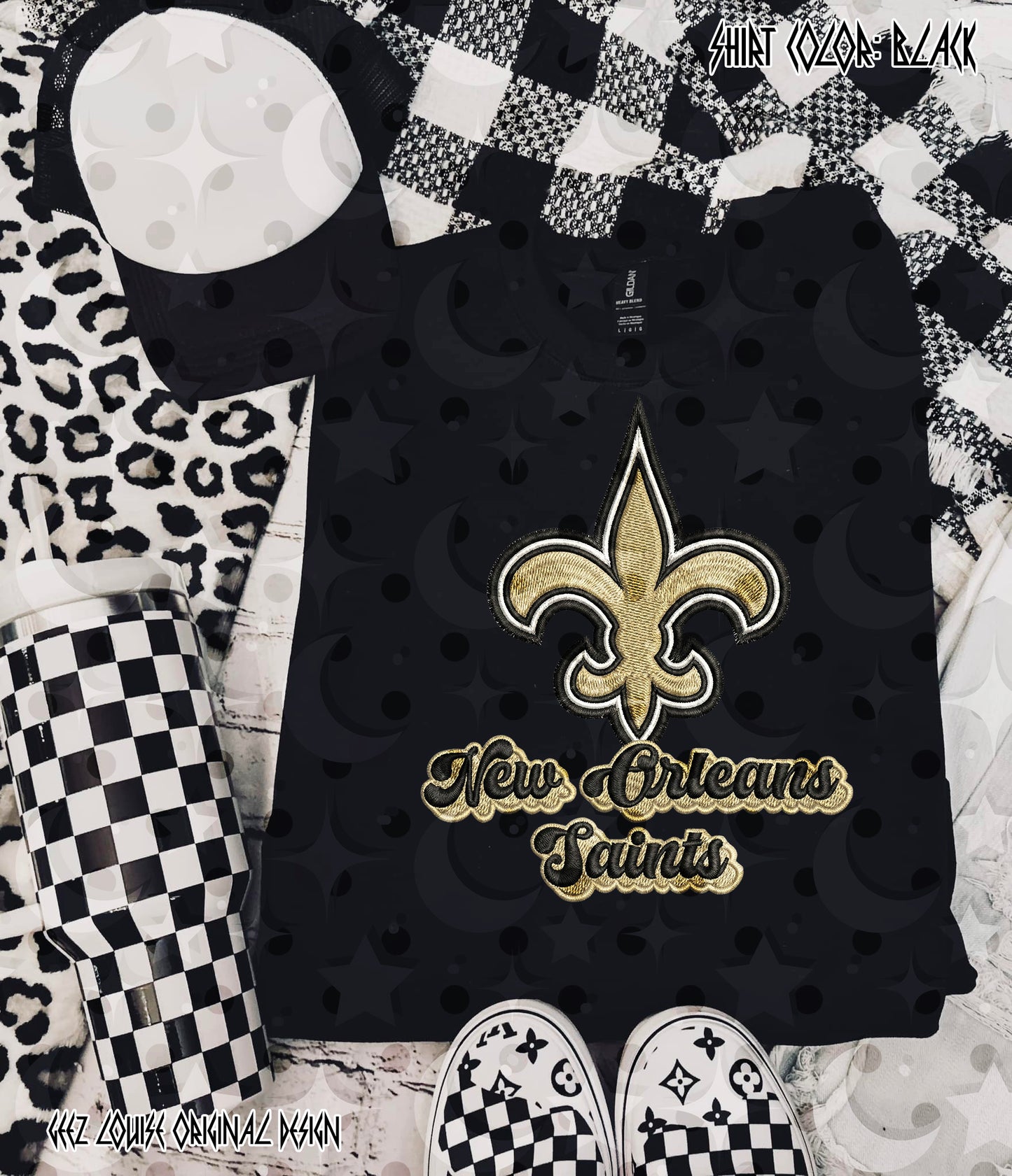 Football Team Faux Embroidery Digital Design – Team Variants & Bundle Option