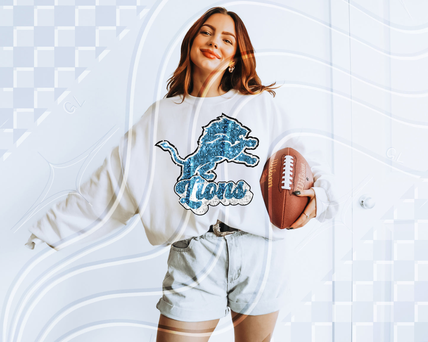 faux sequin National Teams – Individual PNGs & Bundle Option