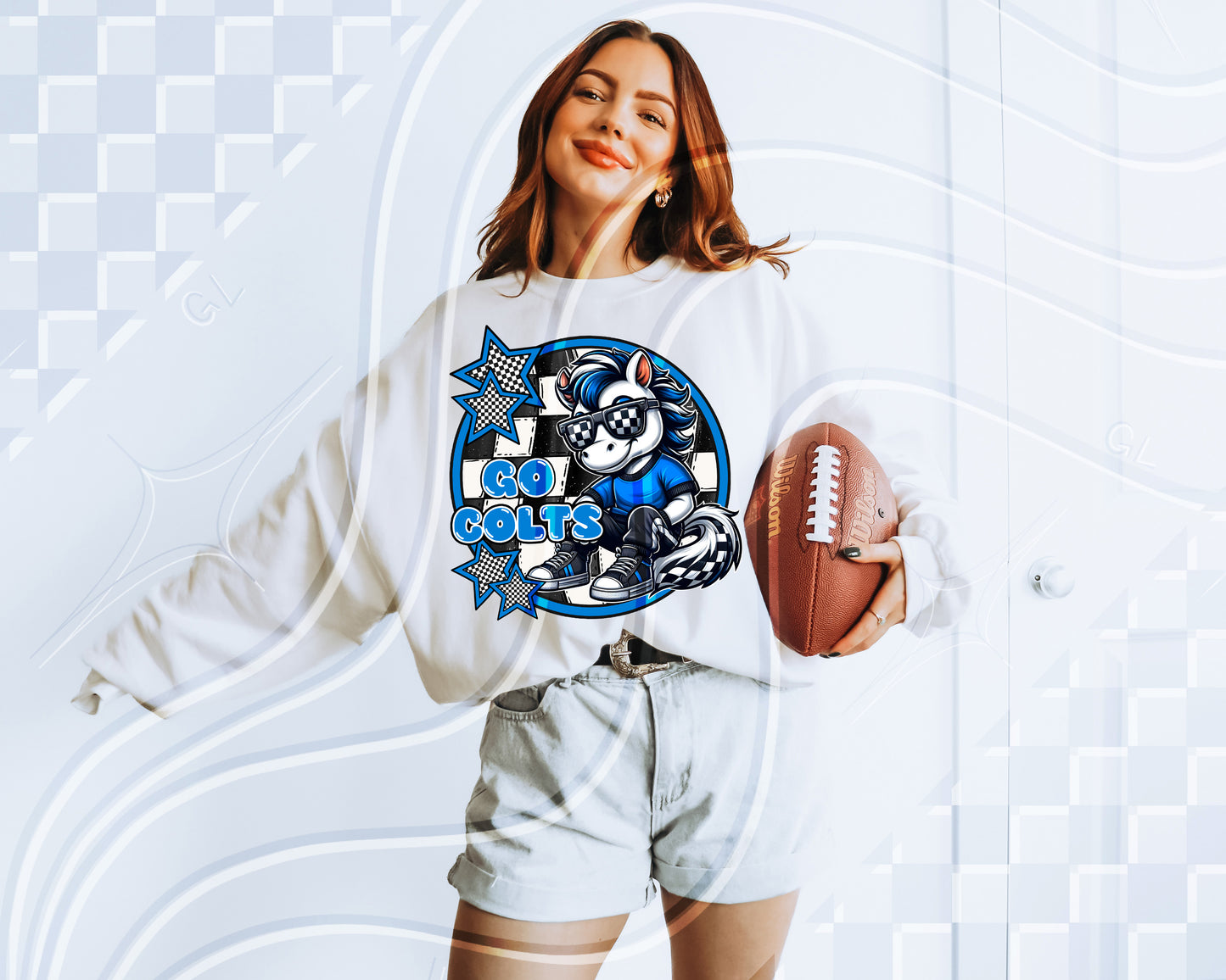 Checkered Mascot Team PNGs – 78 Options + Bundle Deal