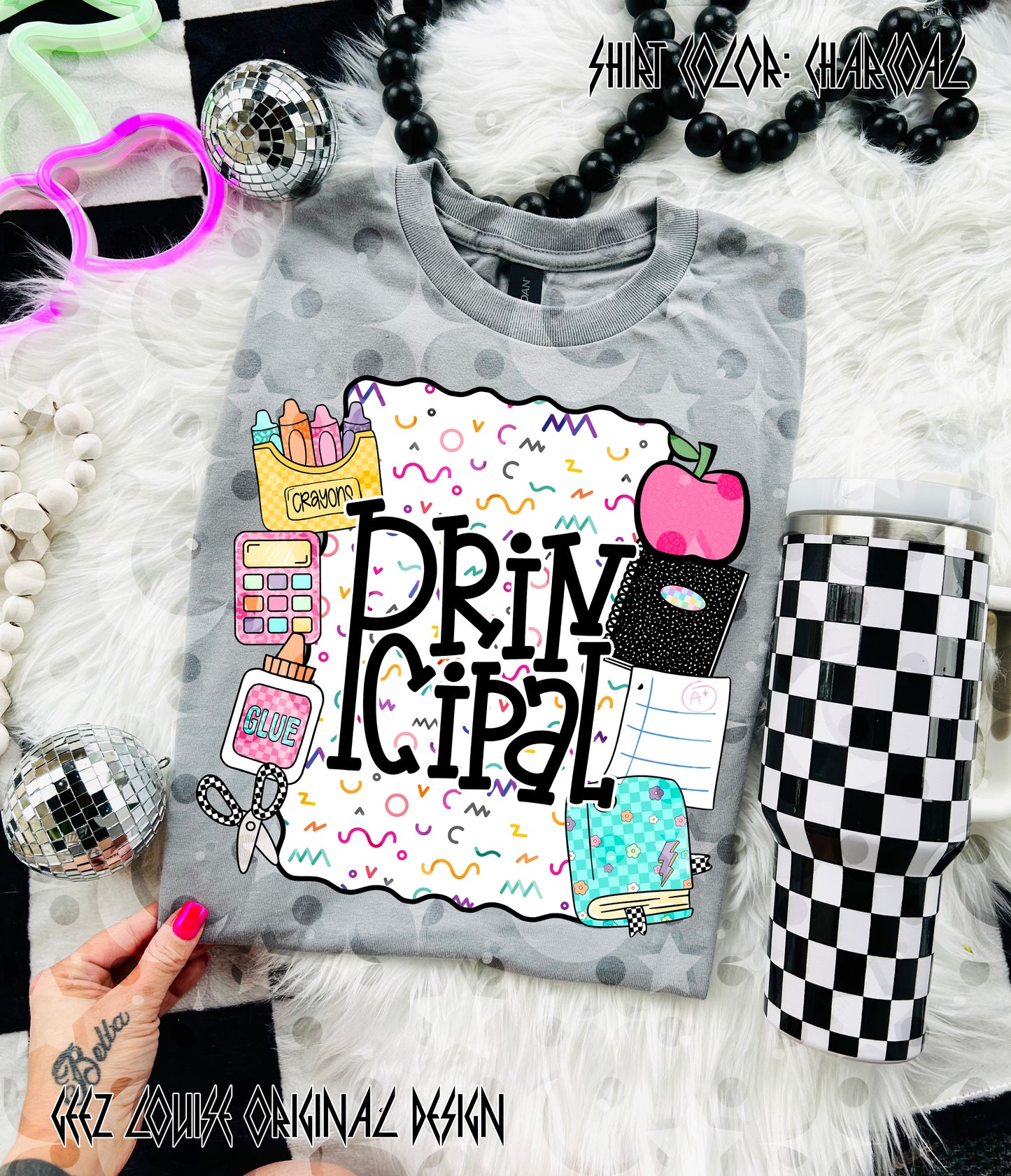 School Is Cool – Teacher & Grade Level PNG