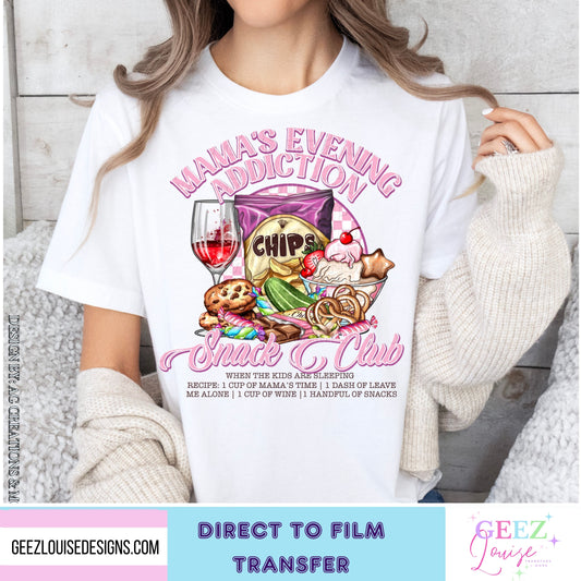 Mama's evening addiction - Direct to Film Transfer - made to order