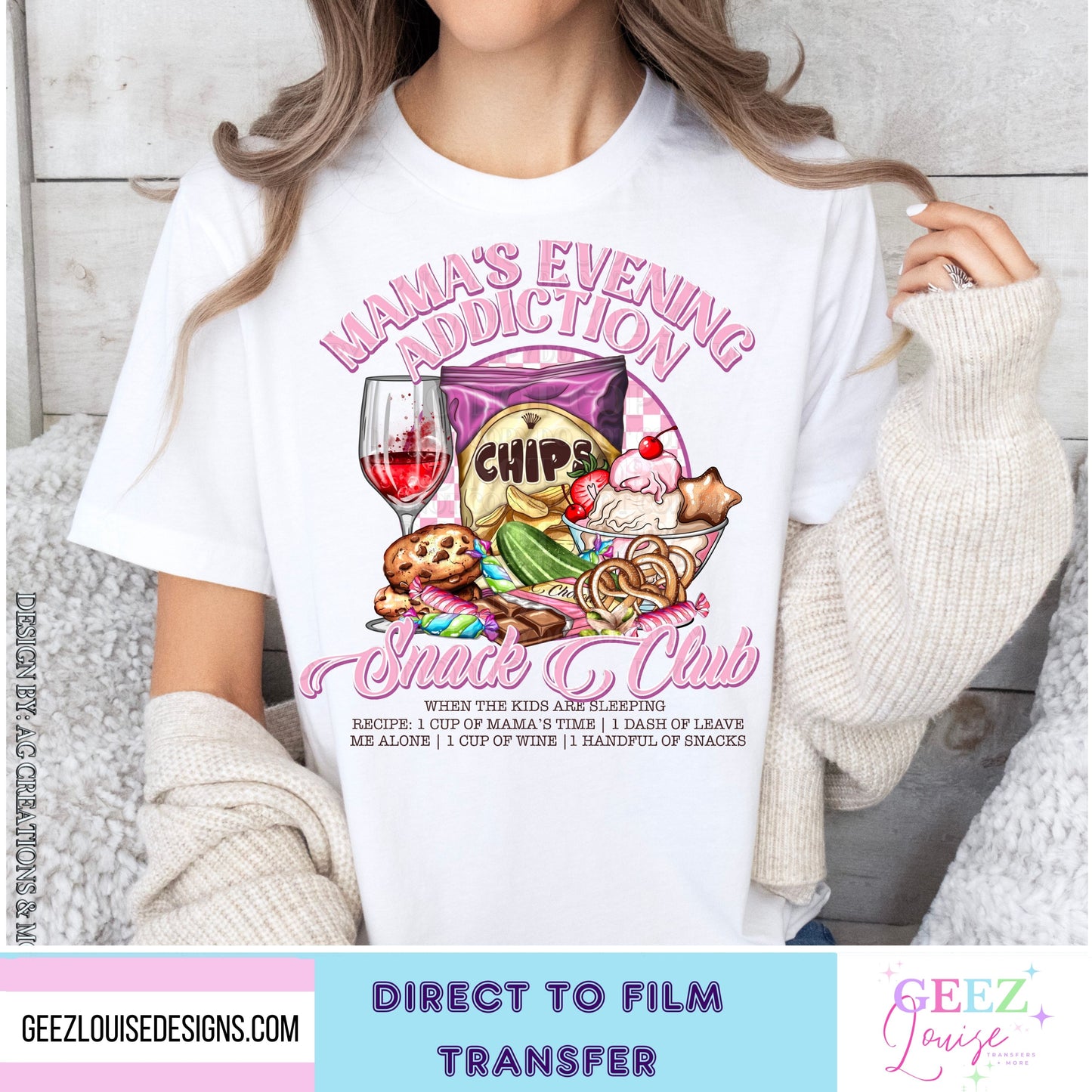 Mama's evening addiction - Direct to Film Transfer - made to order