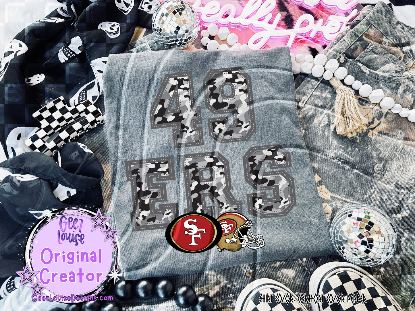 Camo Teams | Digital Game Day Sublimation & Print Design