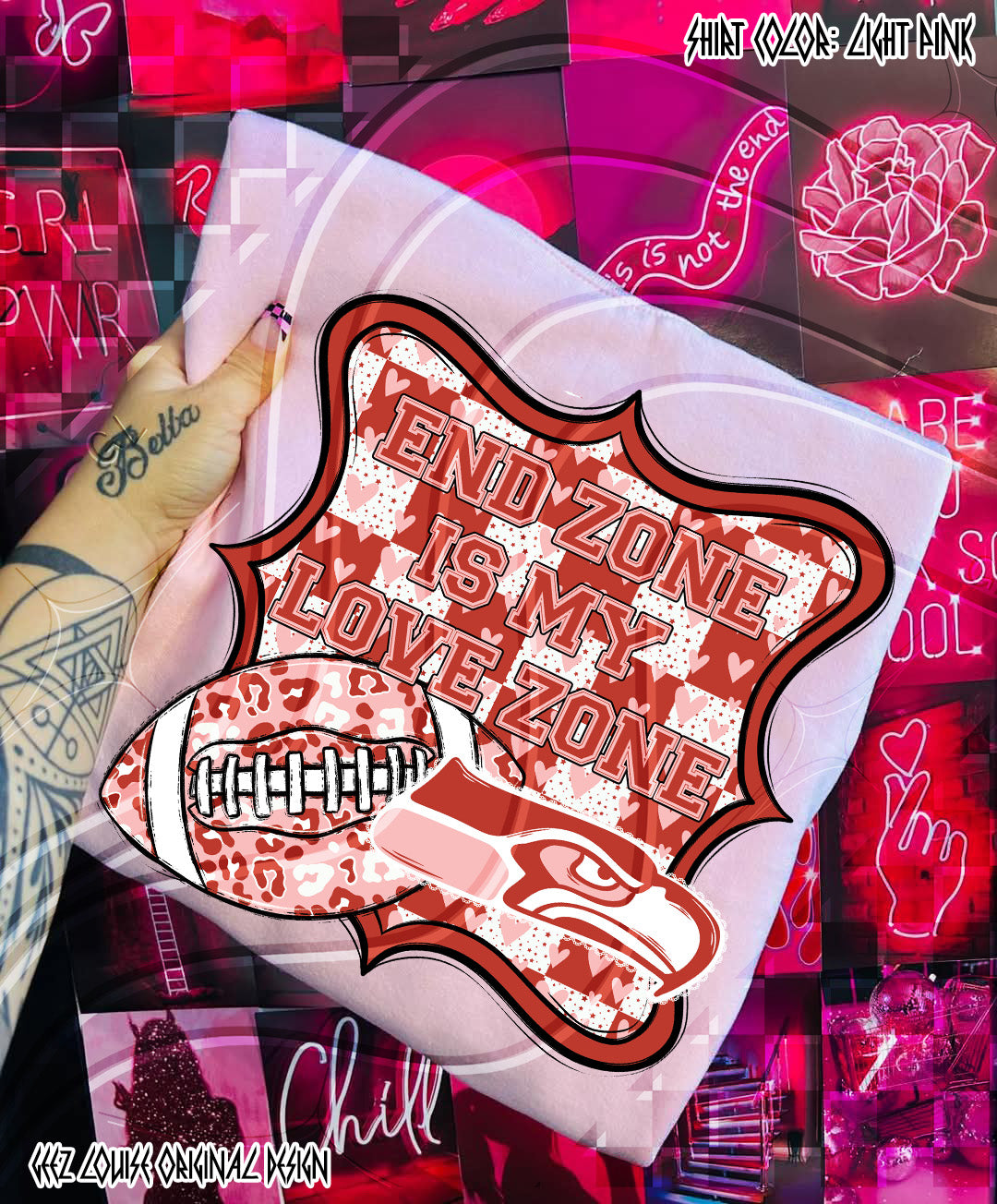 End Zone Love | 32 Team Bundle or Individual PNGs