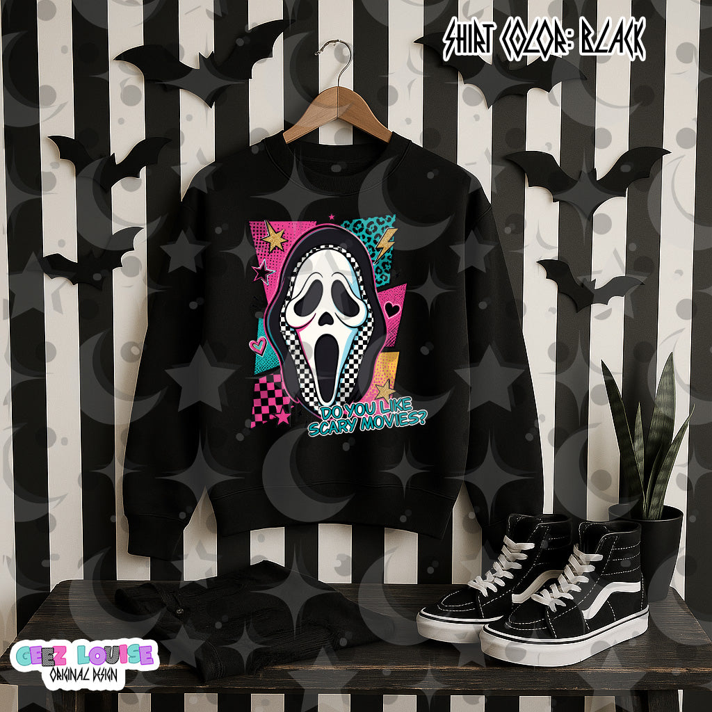 90s Pop Style Horror Digital Design PNG