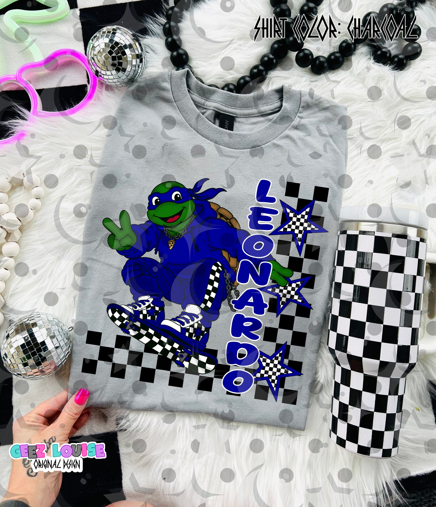 Retro Turtle Crew PNG Bundle | Donatello, Leonardo, Michelangelo, Raphael & Splinter Designs