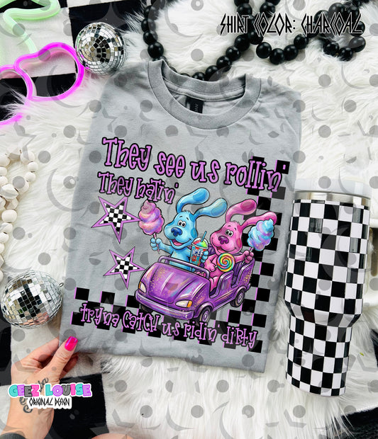 They See Us Rollin' Digital Design PNG