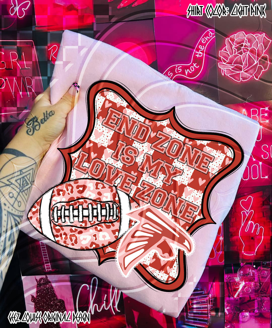 End Zone Love | 32 Team Bundle or Individual PNGs