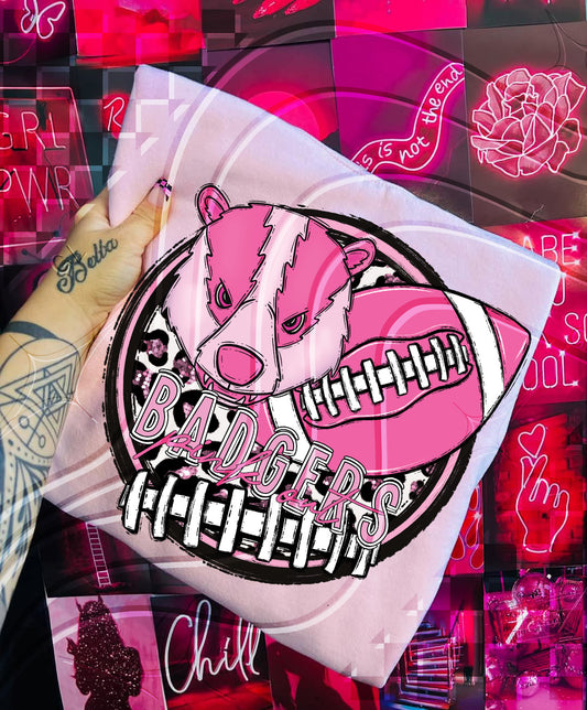 Pink Out Football Mascot Digital Designs – 67 Team Variants + Bundle Option