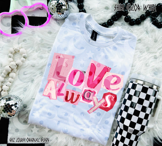 Love Always Digital Design • Valentine’s PNG