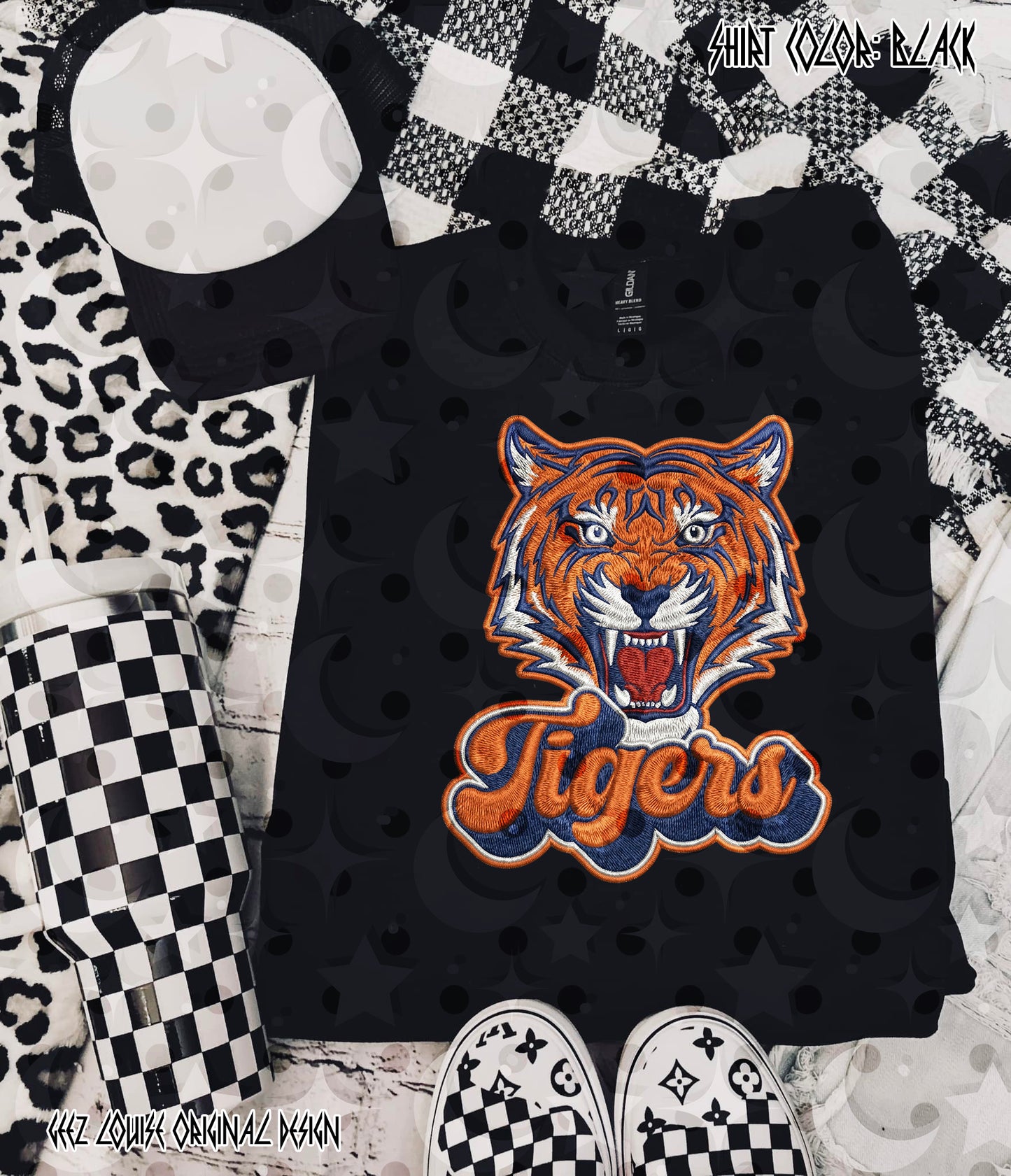 SEC Faux Embroidery Digital Design – Team Variants & Bundle Option