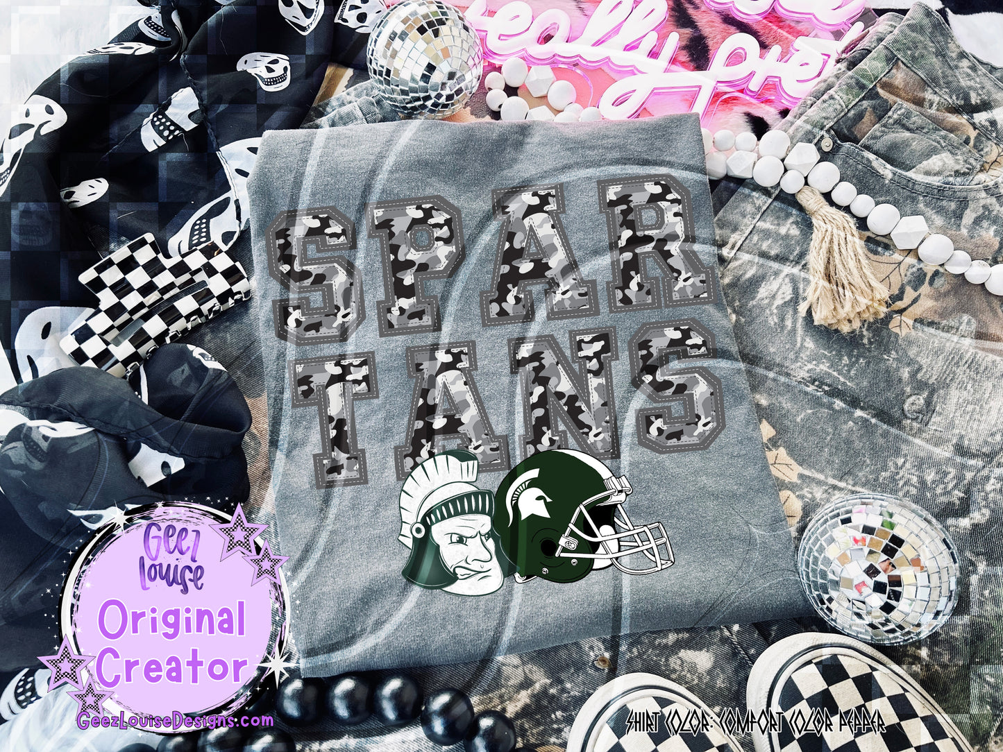Camo Teams | Digital Game Day Sublimation & Print Design