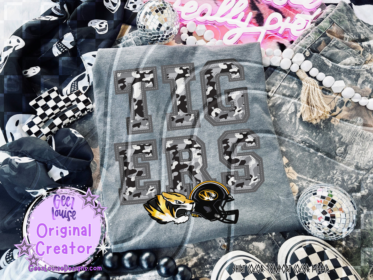Camo Teams | Digital Game Day Sublimation & Print Design