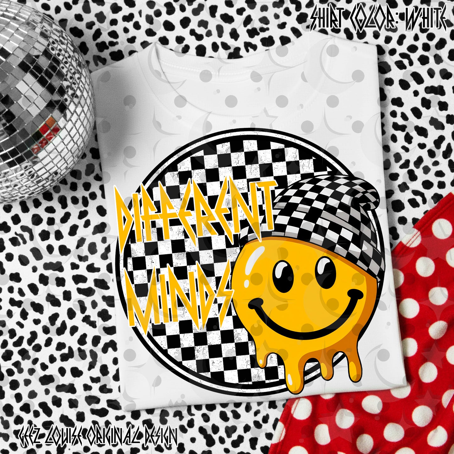 Different Minds – Melting Smiley – Digital Design