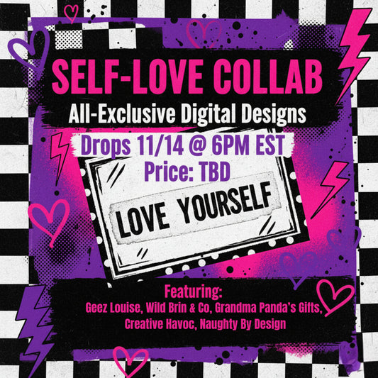 Self-Love Digital Design Bundle • Limited Edition Collab
