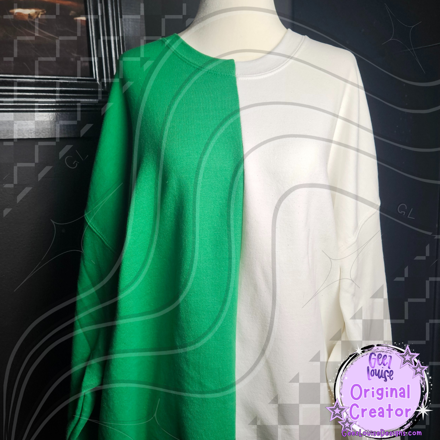 Split Sweatshirt mockup