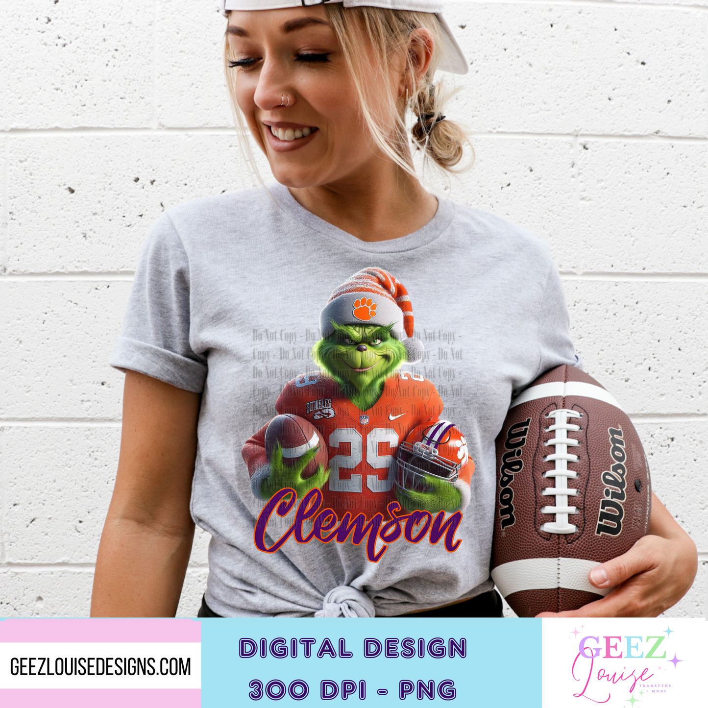 clemson Gman - Digital Download- PNG