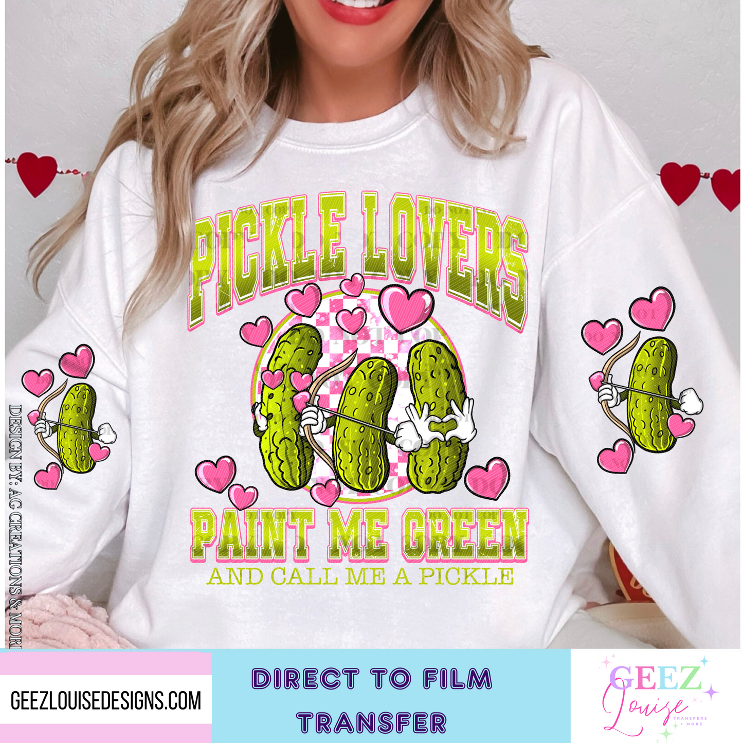 Pickle lovers - Direct to Film Transfer - made to order