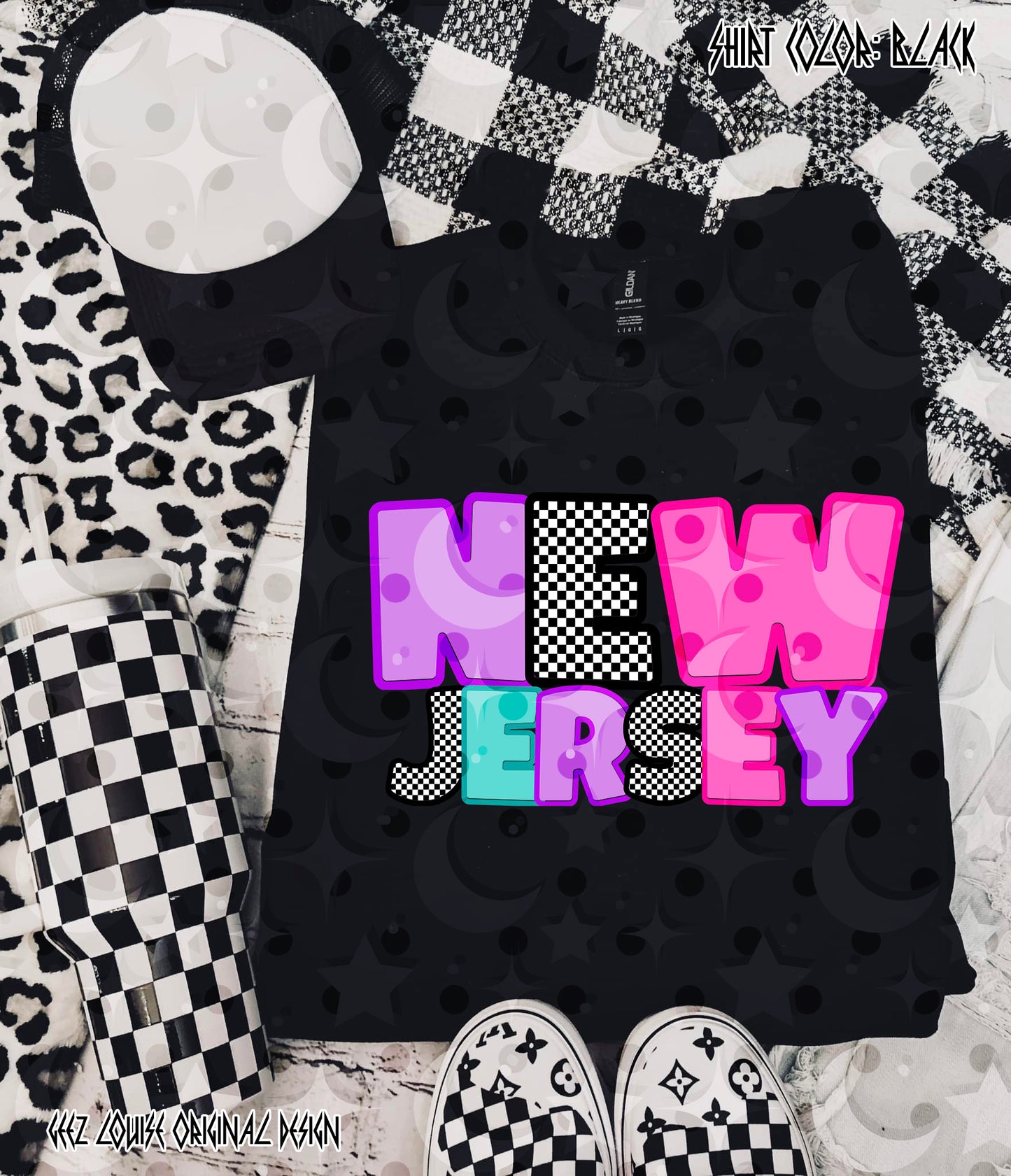 50 States Summer PNG Bundle | Retro Neon State Designs | Custom State Bubble Letter PNG | Sublimation PNG