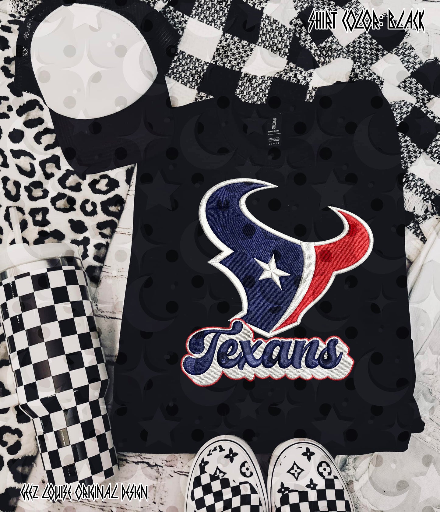 Football Team Faux Embroidery Digital Design – Team Variants & Bundle Option