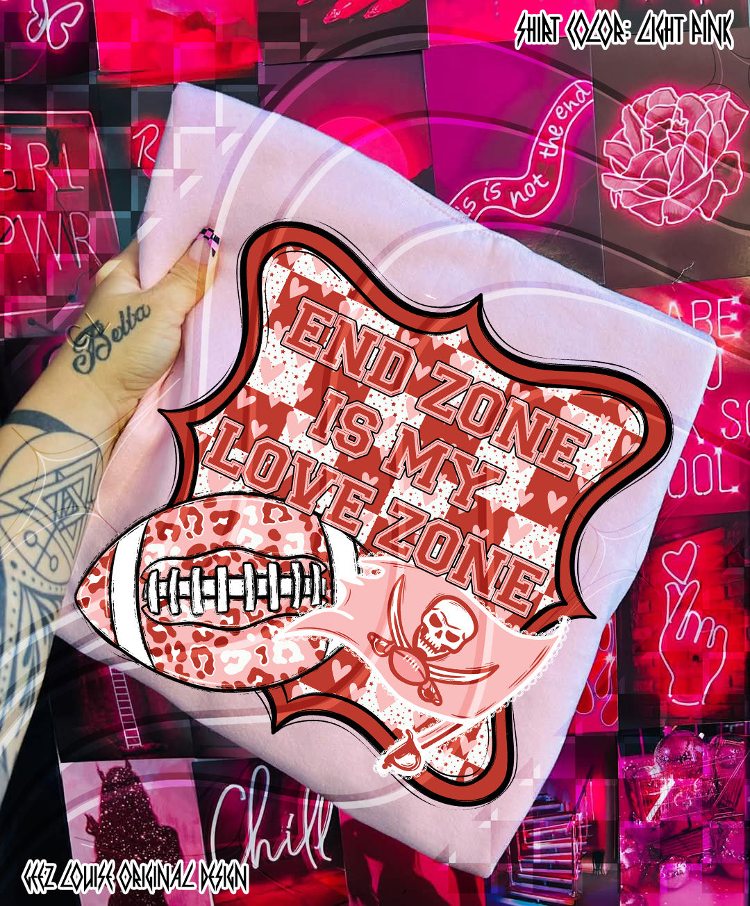End Zone Love | 32 Team Bundle or Individual PNGs