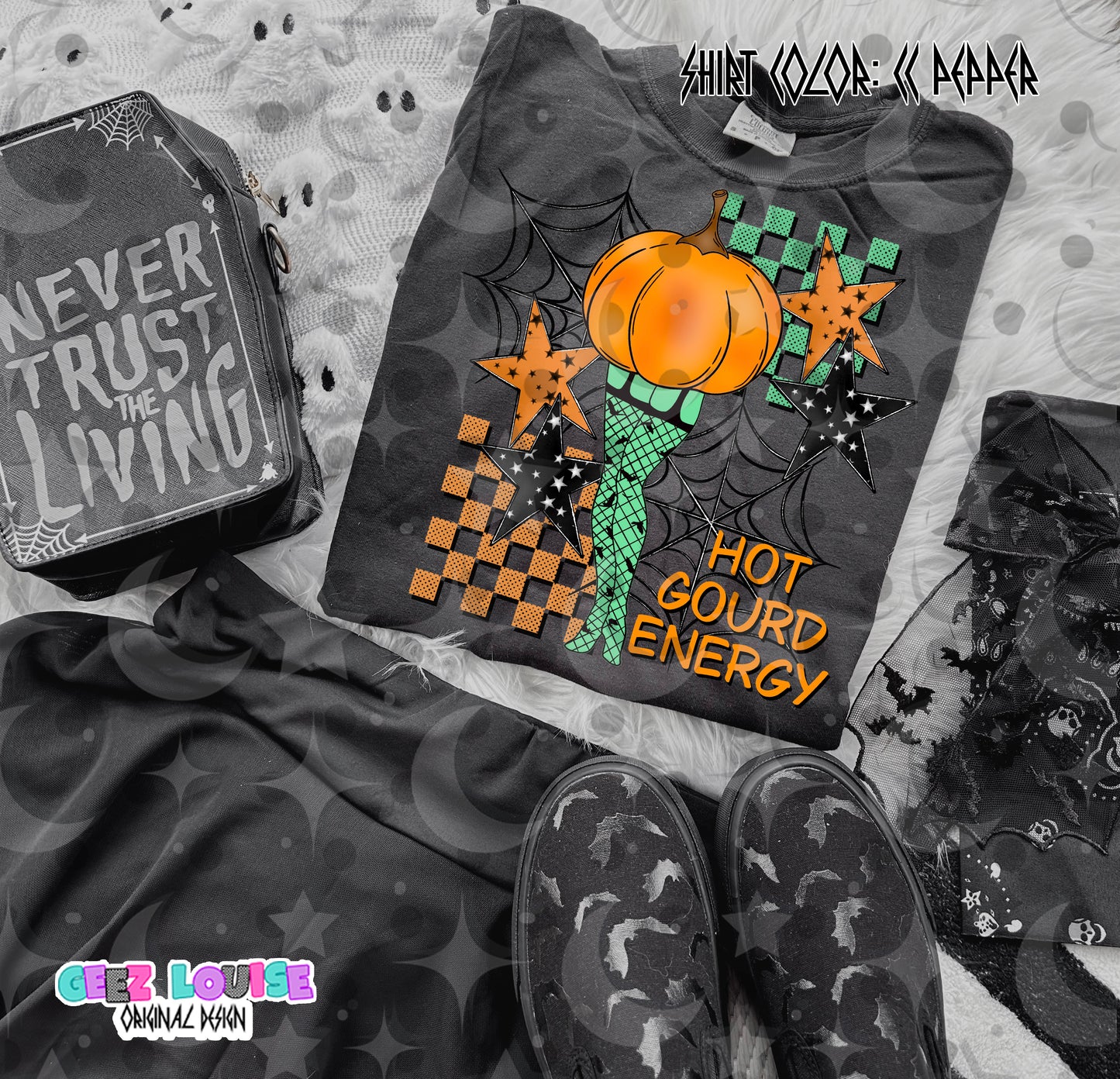 Hot Gourd Energy | Pumpkin Legs Halloween PNG | 5 Skin Tone Variants
