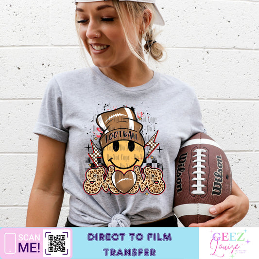 Football mom - Direct to Film Transfer - made to order