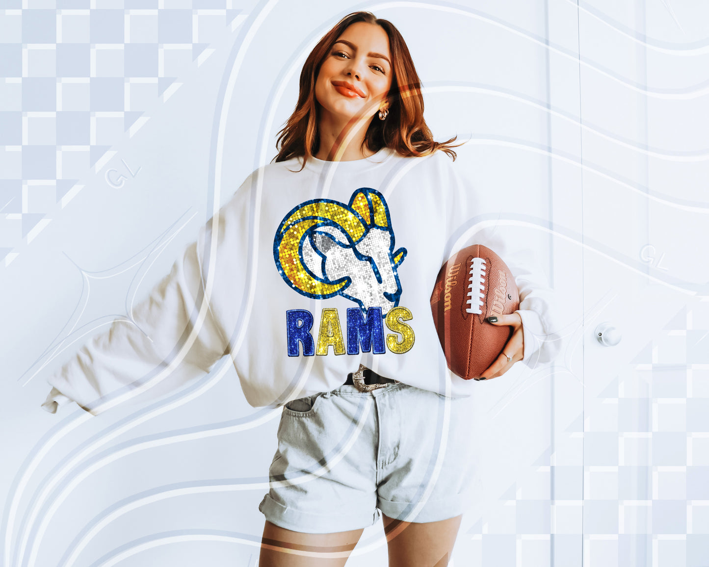 faux sequin National Teams – Individual PNGs & Bundle Option