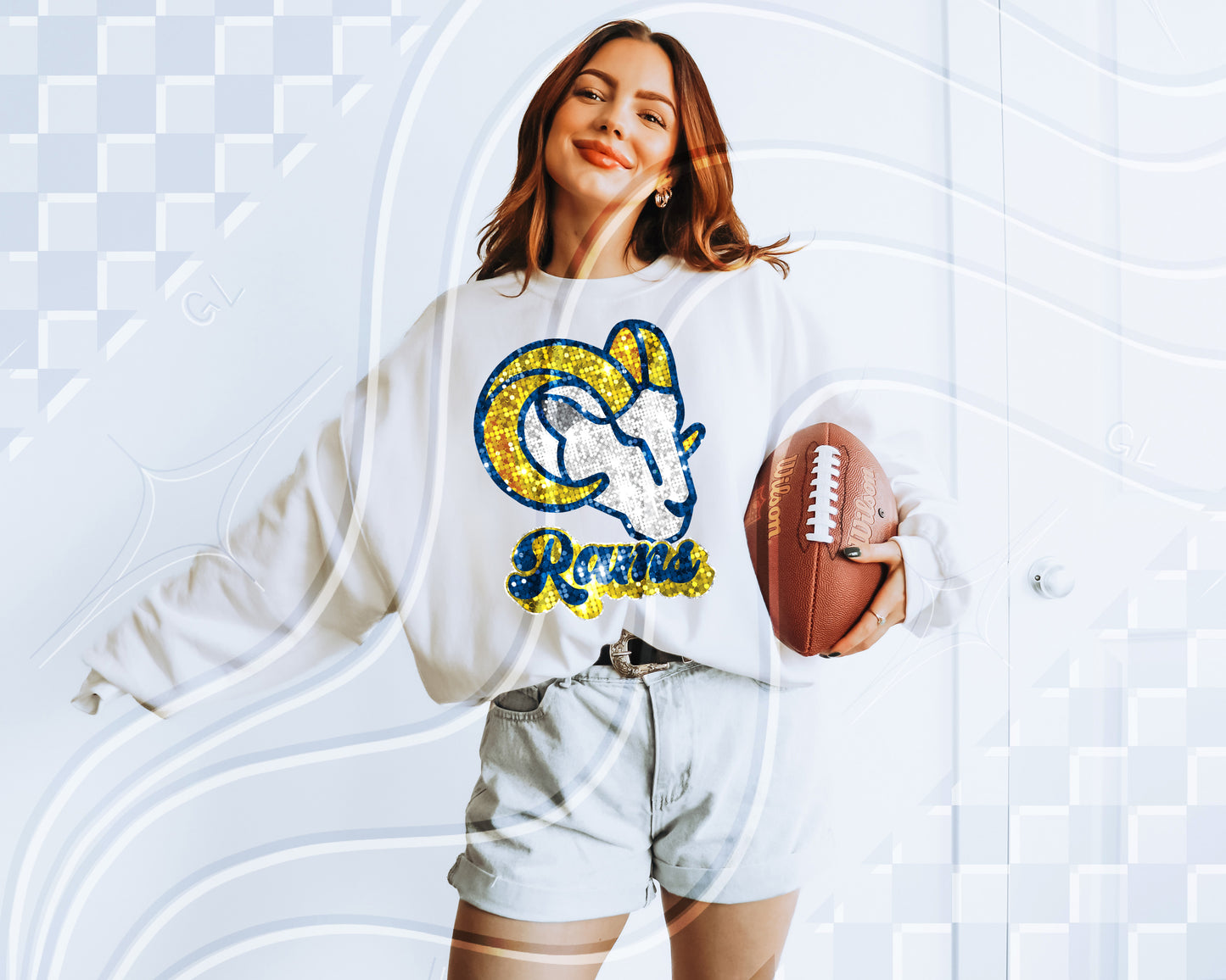faux sequin National Teams – Individual PNGs & Bundle Option