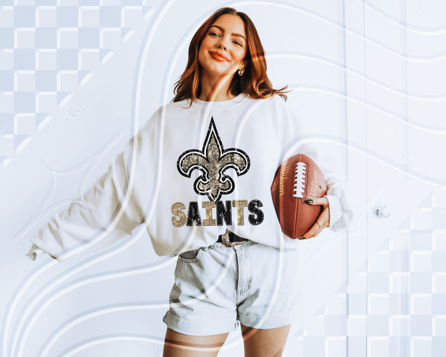 faux sequin National Teams – Individual PNGs & Bundle Option