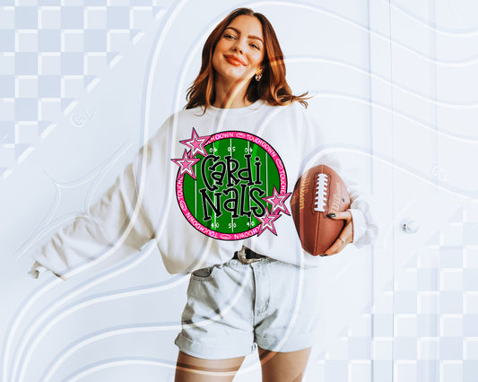 Touchdown pink Team Design Bundle | 100+ PNG Options + Custom Team Designs