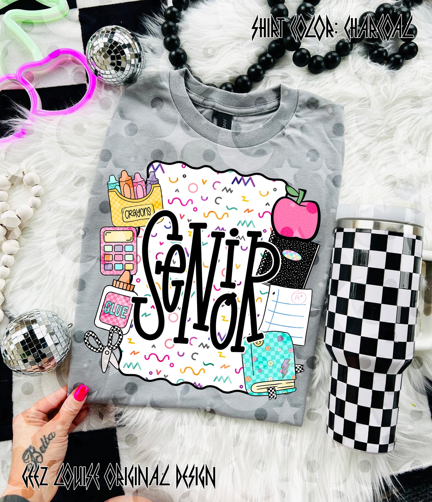 School Is Cool – Teacher & Grade Level PNG