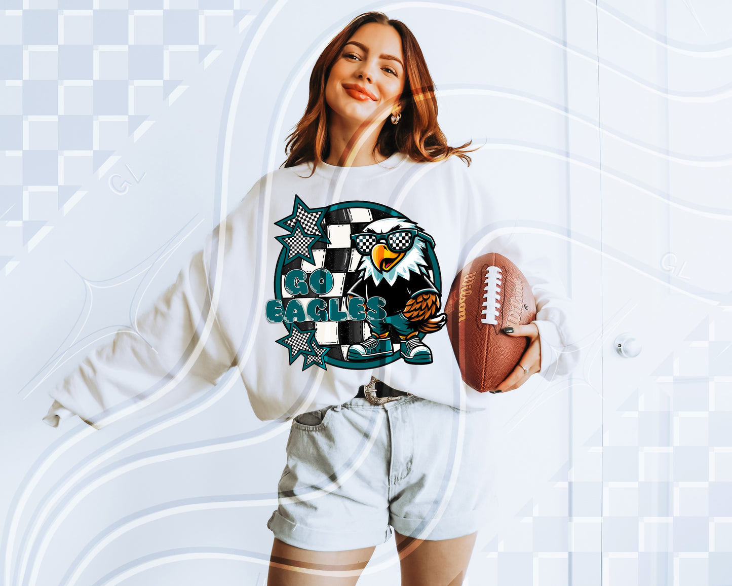 Checkered Mascot Team PNGs – 78 Options + Bundle Deal