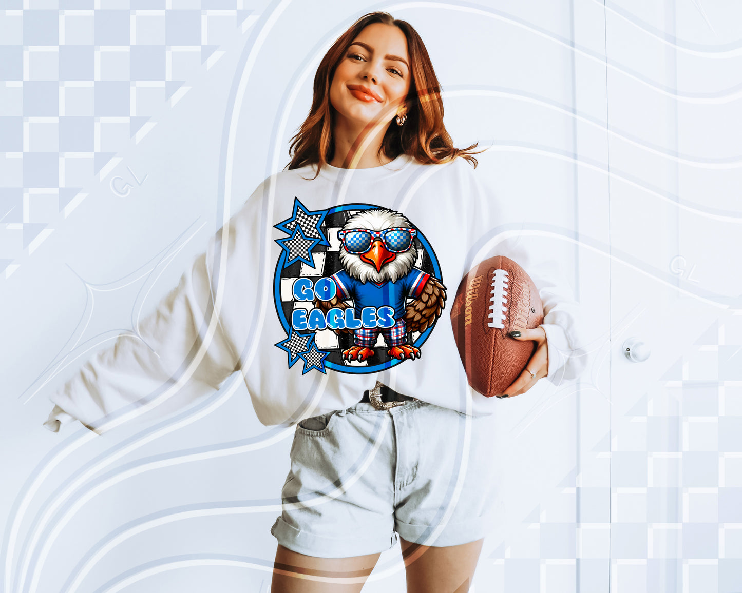 Checkered Mascot Team PNGs – 78 Options + Bundle Deal